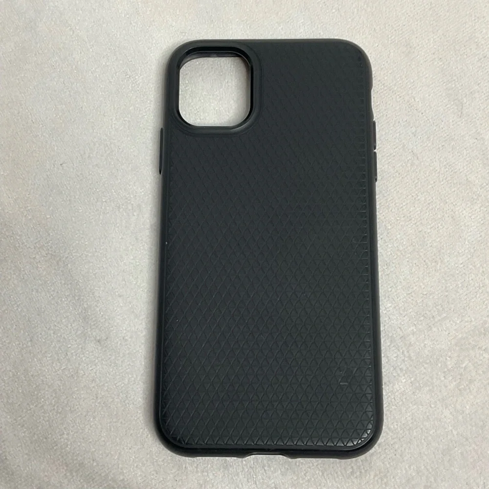 Spigen Liquid Air Designed for iPhone 11 Case Matte Black